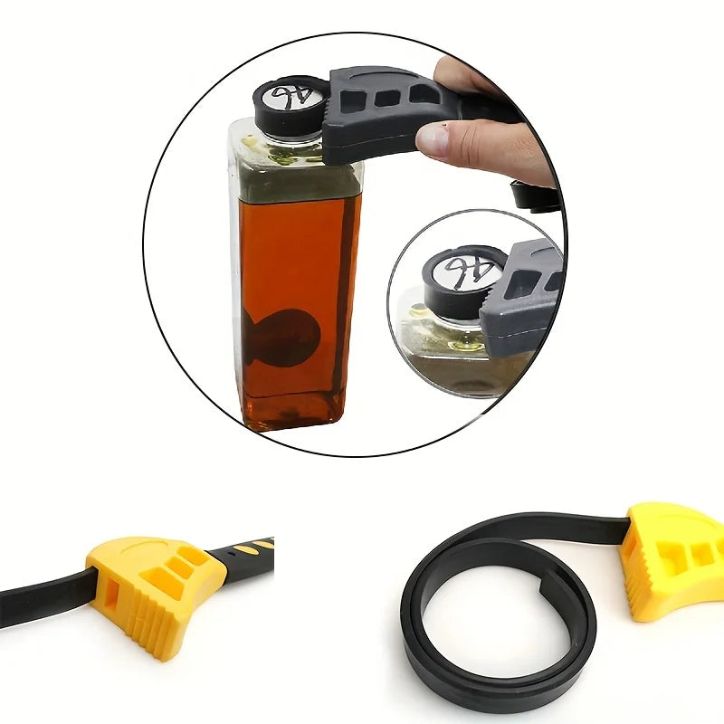 1Pc 6inch Belt Wrench Oil Filter Puller Strap Spanner