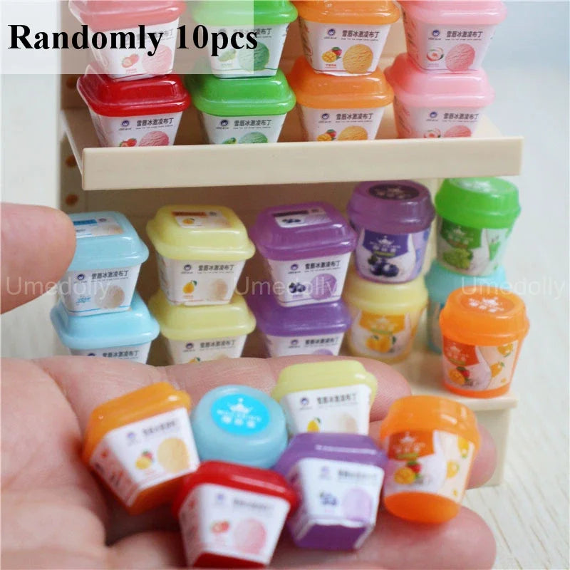1/6 Scale Miniature Dollhouse Supermarket Store Toy