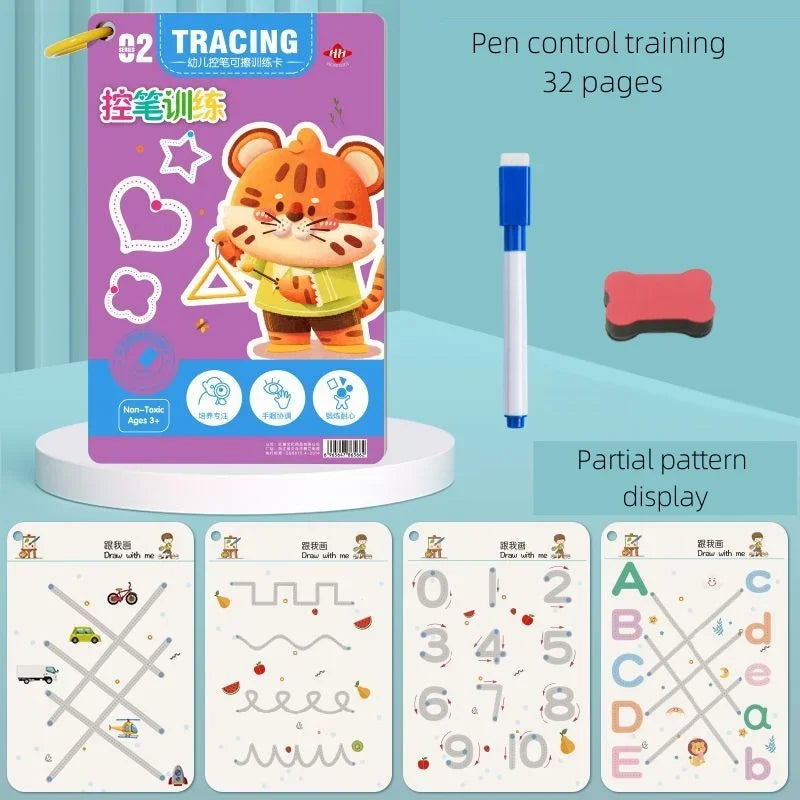 Magical Montessori Tracing Workbook