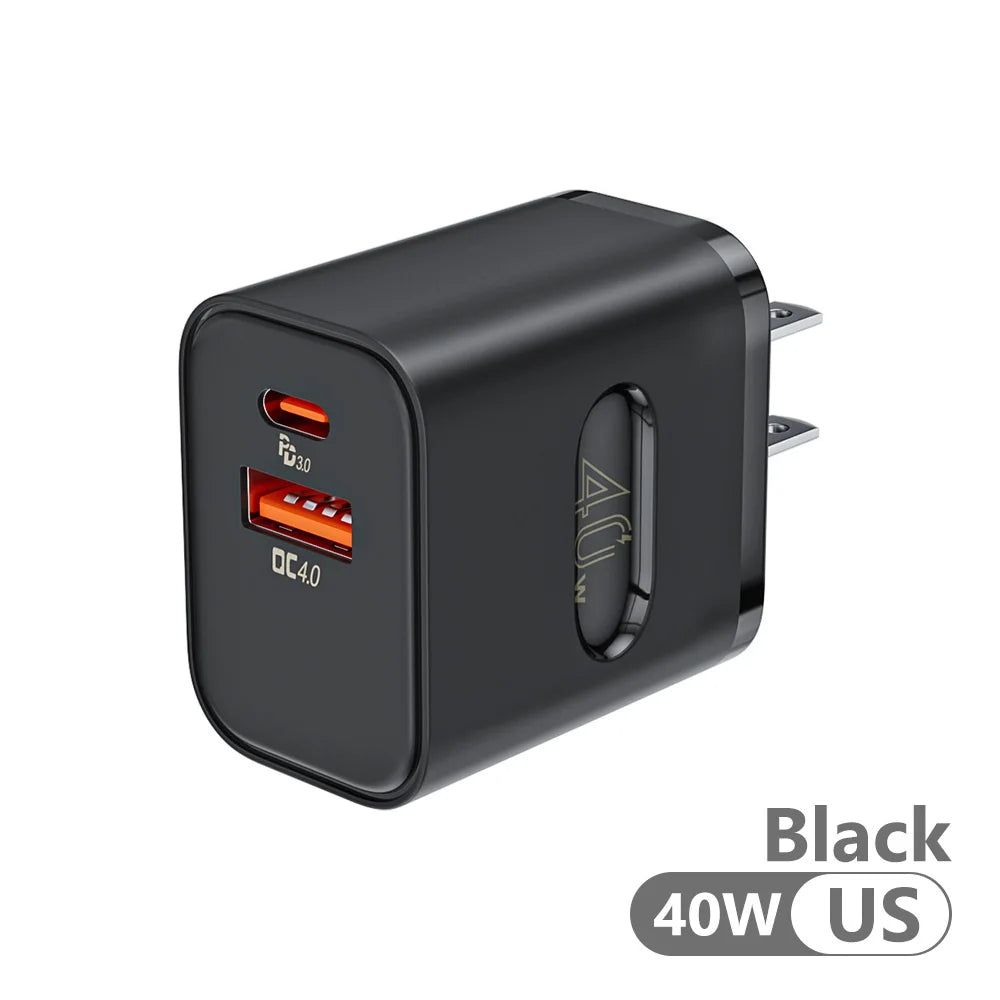 Olaf 40W USB C Quick Charger Adapter