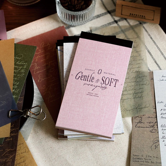 Vintage Gentle Soft Memo Paper Pack