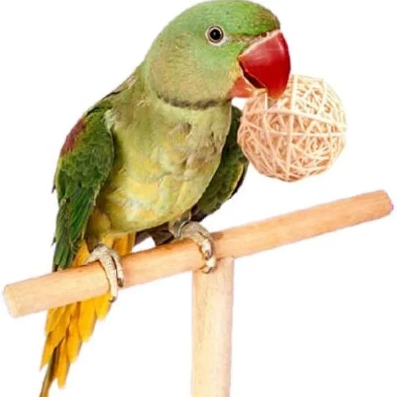 10Pcs Pet Bird Rattan Ball