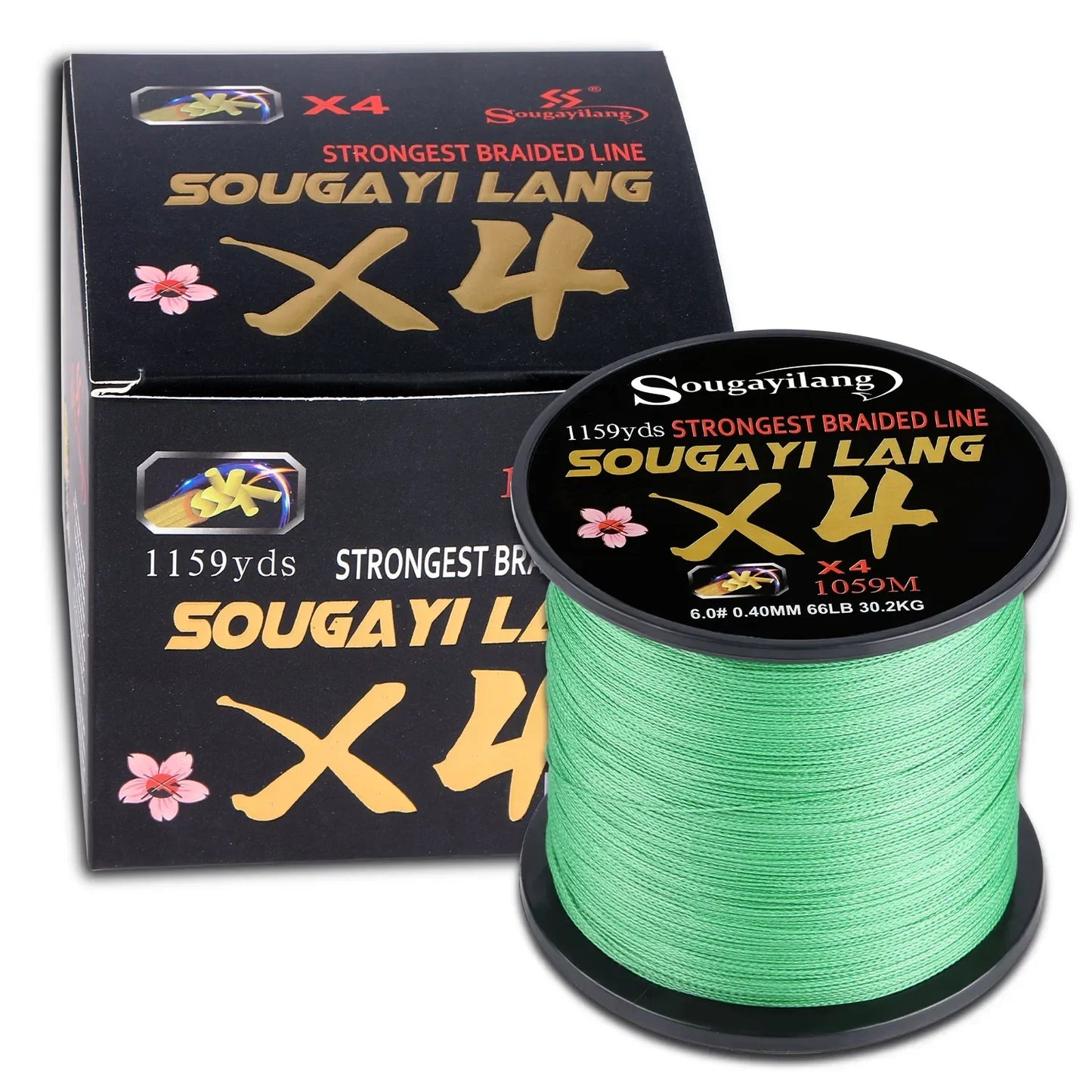 Sougayilang Braided Fishing Line 4X 100~1000m