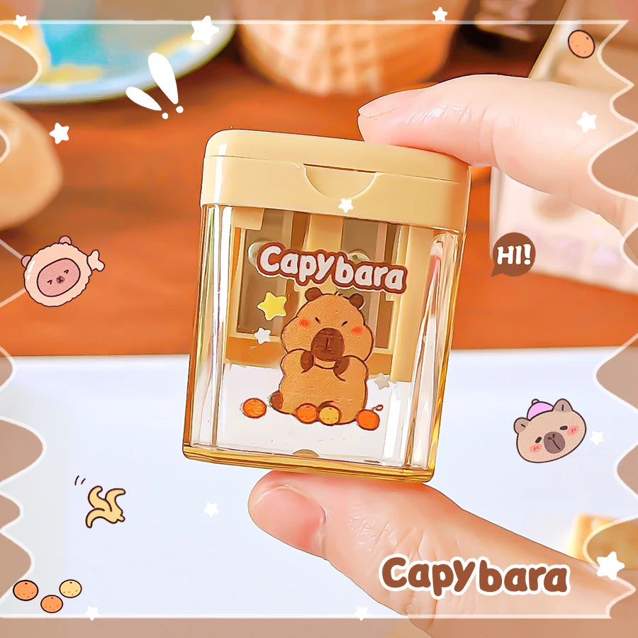 Kawaii Capybara Pencil Sharpener