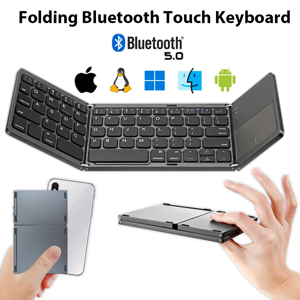 Foldable Bluetooth Keyboard