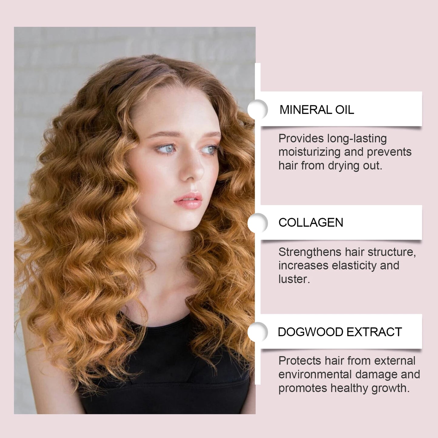 Curl Styling Elasting Nourishing Hair
