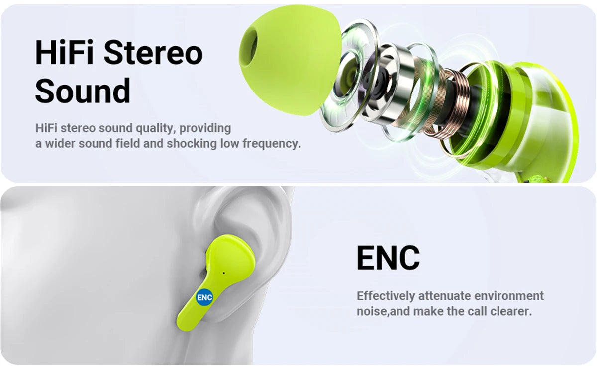Air31 Tws Wireless Bluetooth 5.0 Sport Gaming Headsets Earbuds