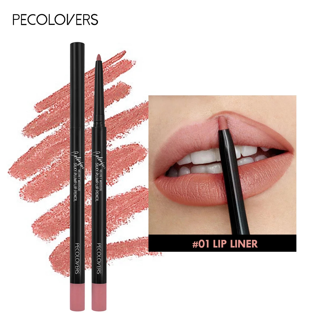 Waterproof Matte Lip Liner Pencil