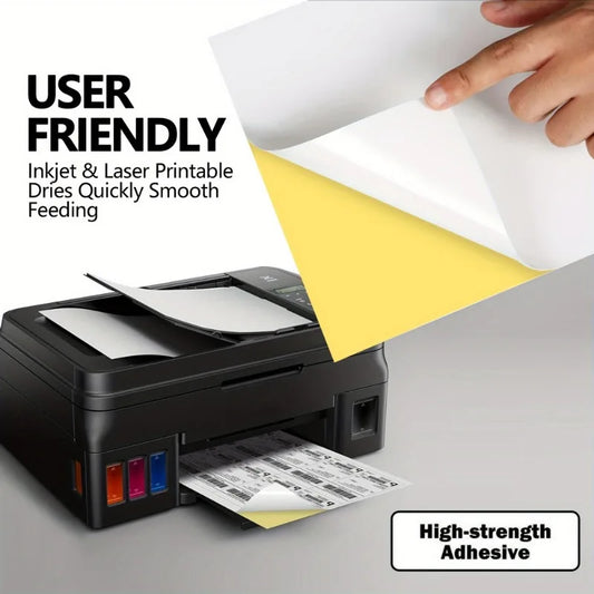 A4 Printable Self-Adhesive Sticker Paper