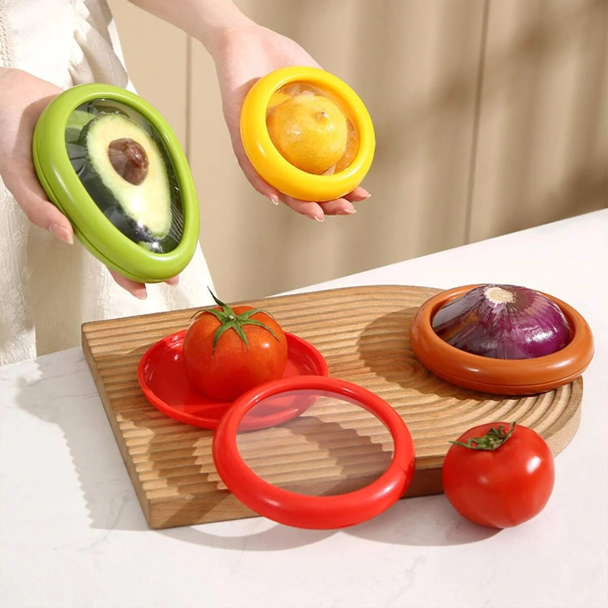 Kitchen Fruits Vegetable Container