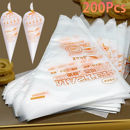 Disposable Cream Pastry Bags Cake Piping
