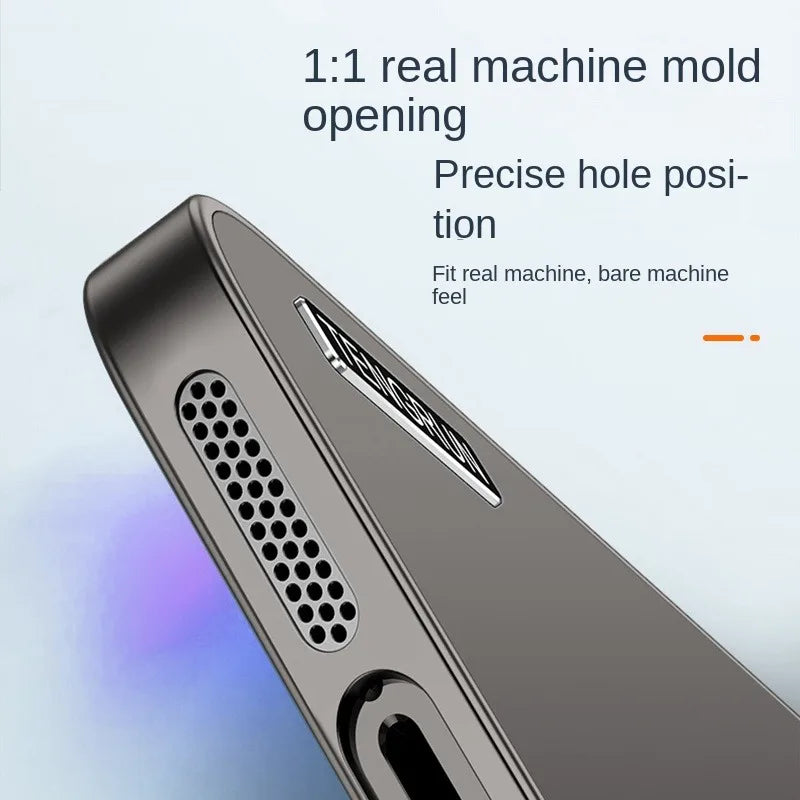 Matte Metallic Paint Shock Resistant Case For Redmi Note