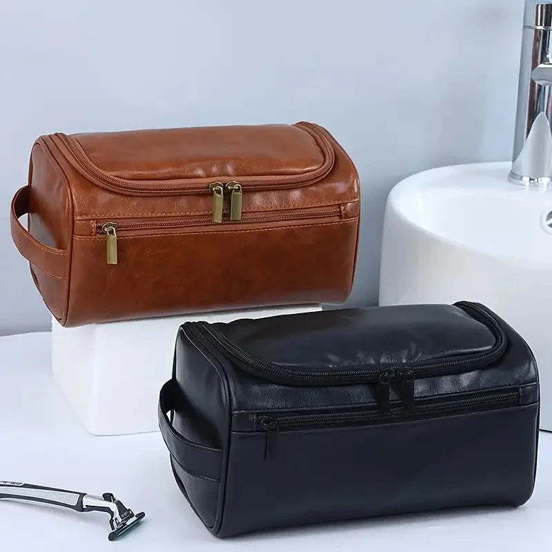 Leather Toiletry Bag