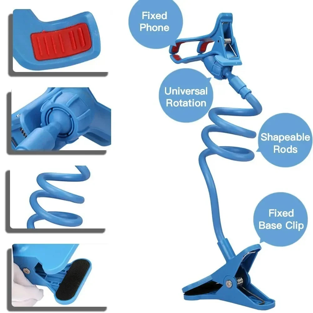 360 Rotate Clip Mobile Phone Holder Stand
