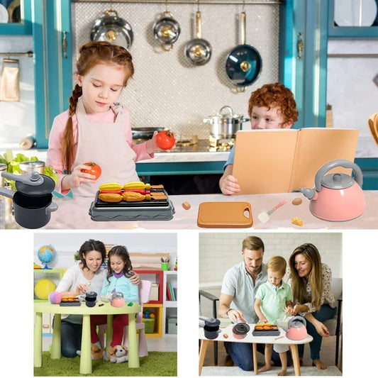 Kids Pretend Kitchen Set