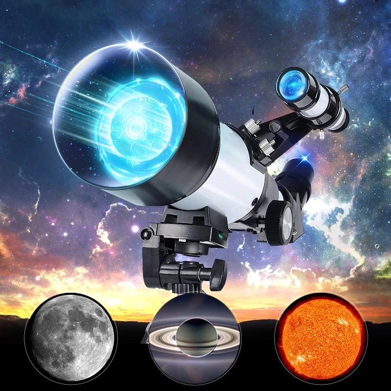F30070 Professional Astronomical Telescope Spyglass Binoculars