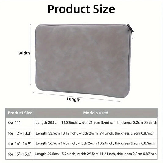 PU Leather Laptop Sleeve