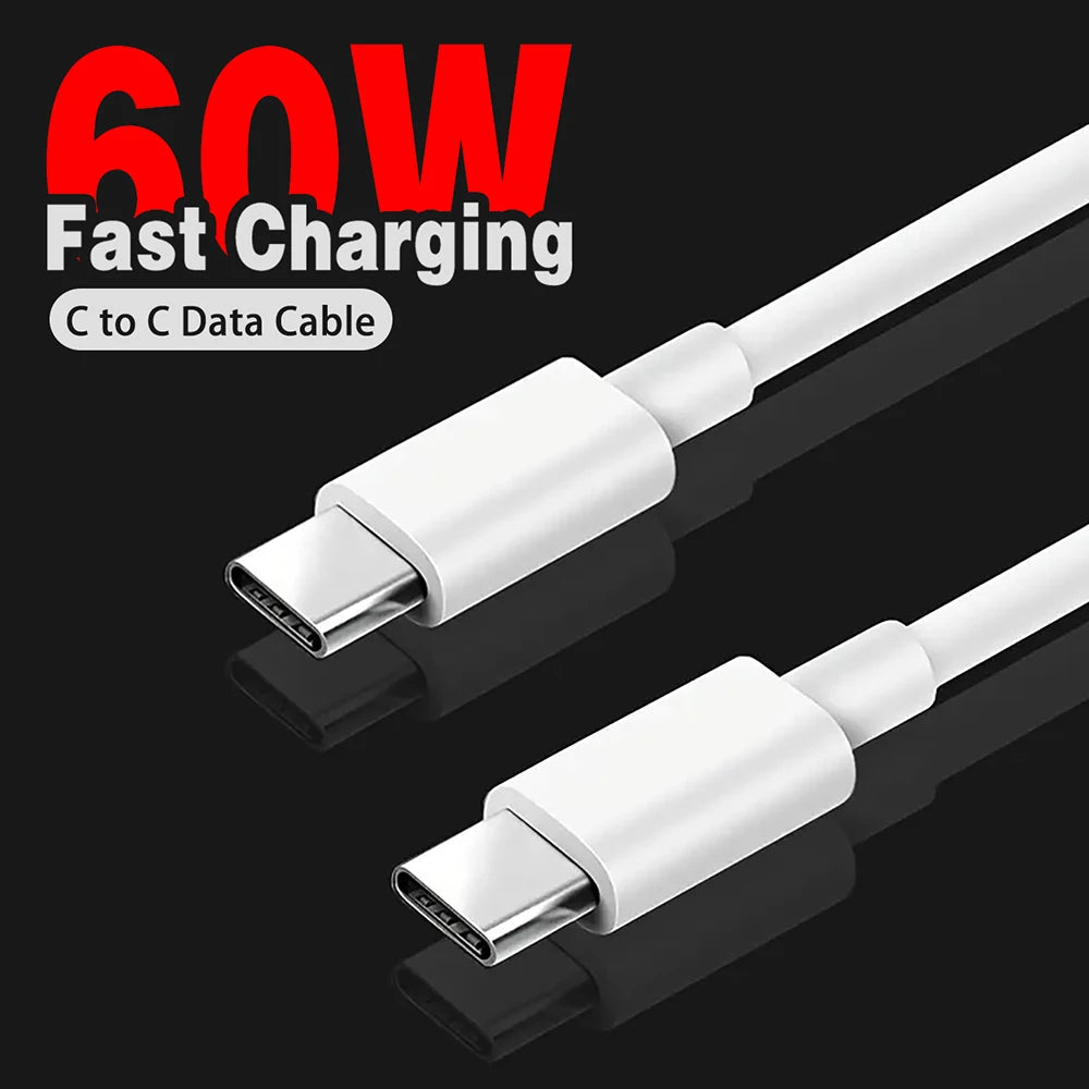 PD 60W USB Type C Cable For Iphone