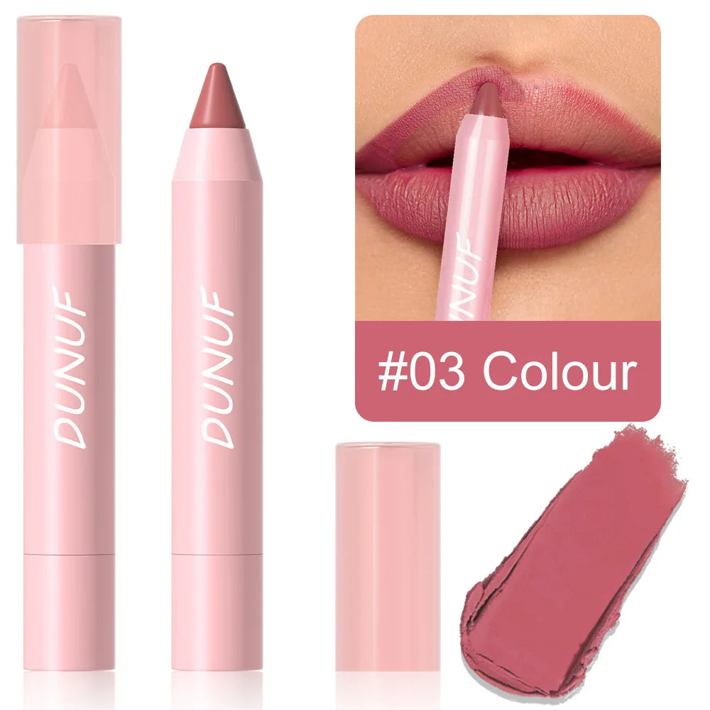 18-Colors Waterproof Lipstick Pencil