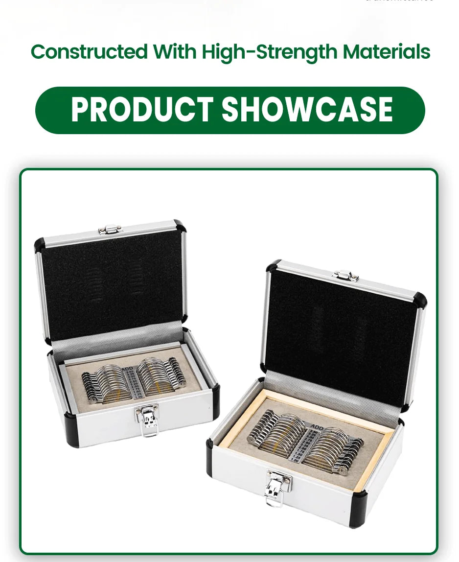 22Pcs Progressive Trial Lens Set