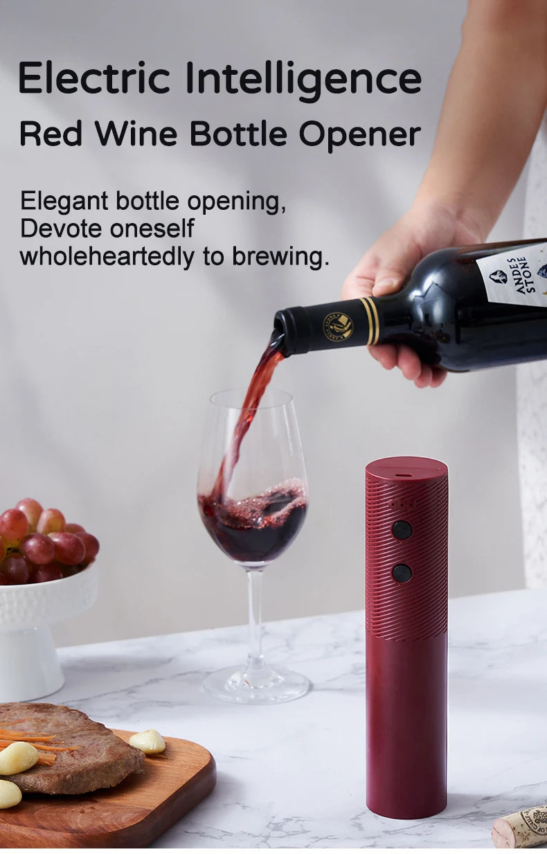 USB Rechargeable Electric Wine Bottle Opener