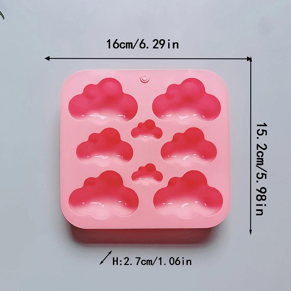 Cloud Shape Silicone Dessert Mould