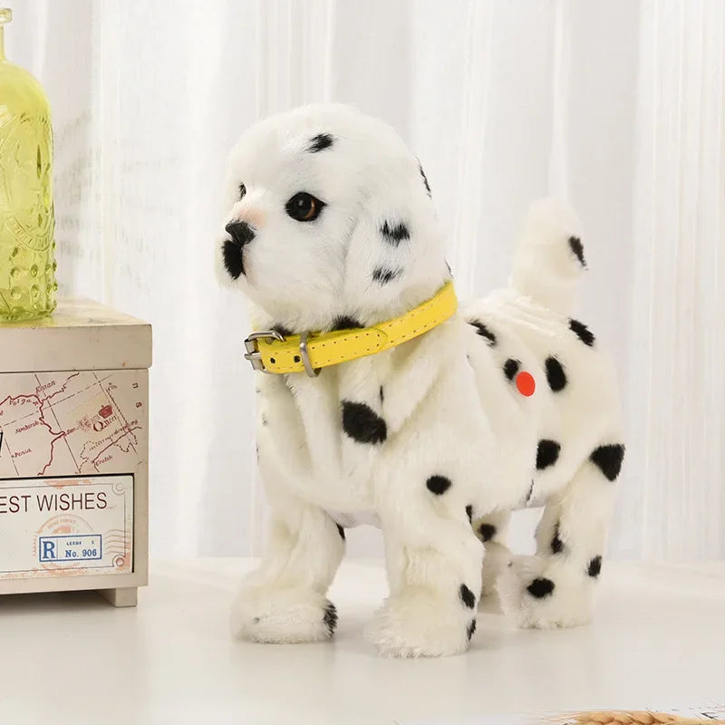 Interactive Walking Plush Robot Dog