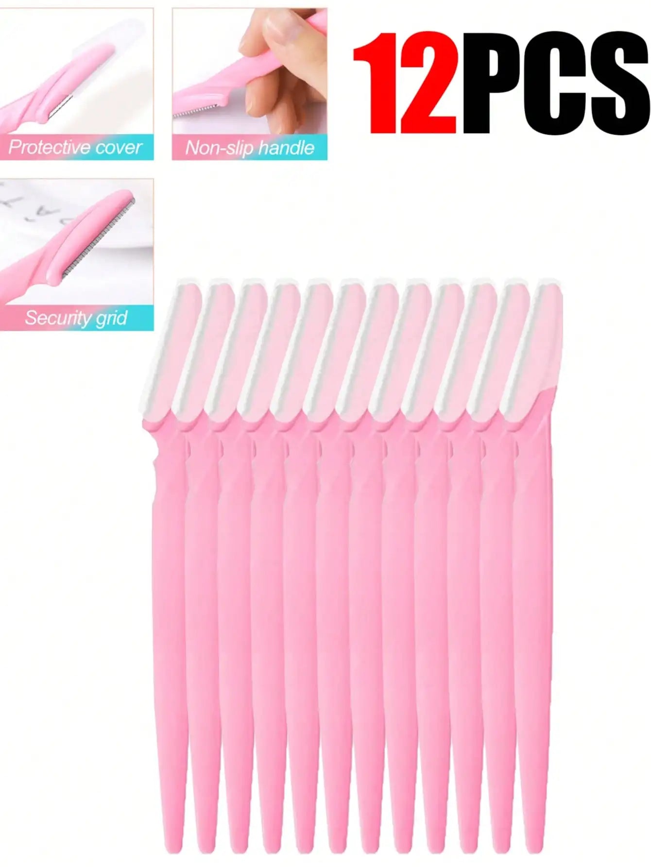 Precision Eyebrow Razor Set with Storage Case
