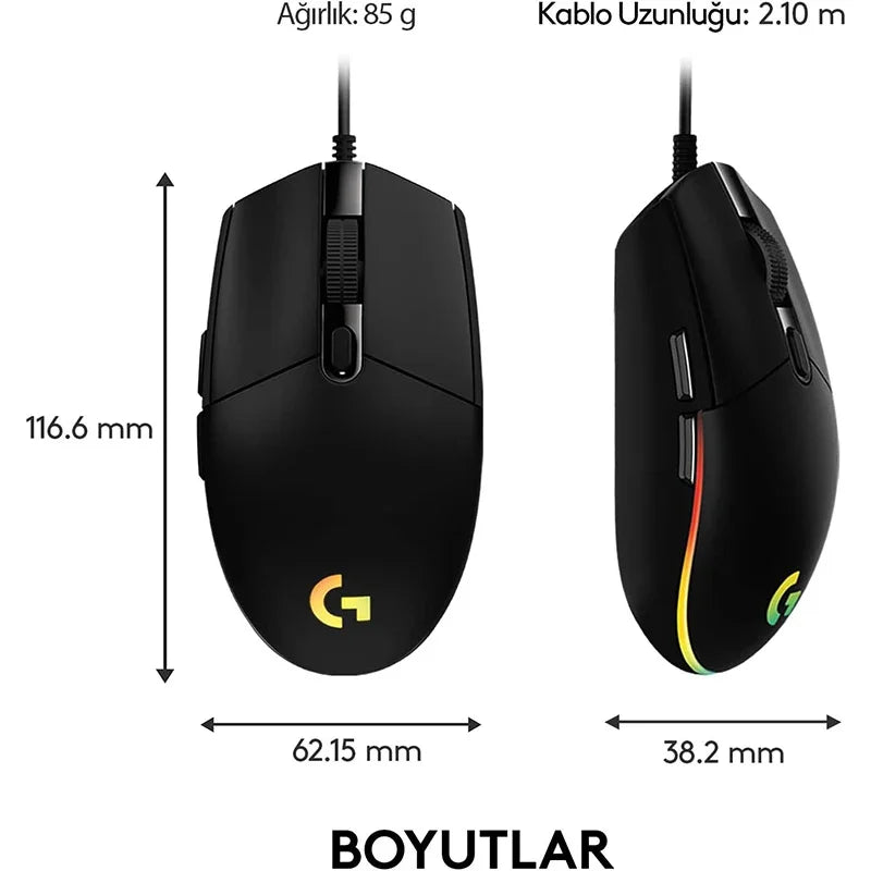 Logitech G102 USB Wired Gaming Mouse
