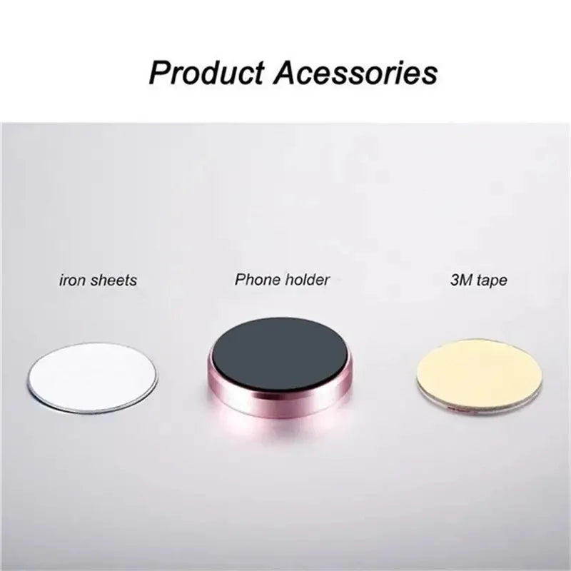Magnetic Phone Car Holder Stand for iPhone Samsung Xiaomi Huawei
