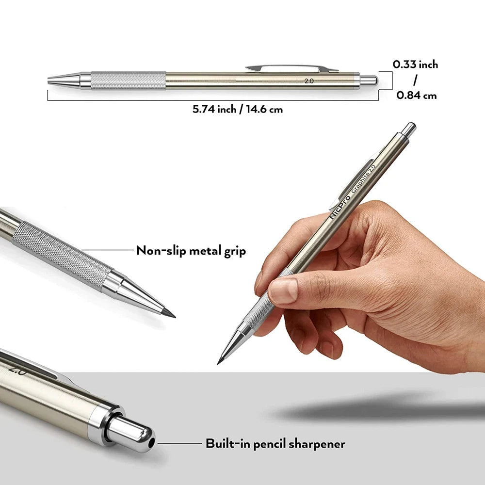 2.0 mm Mechanical Pencils Set