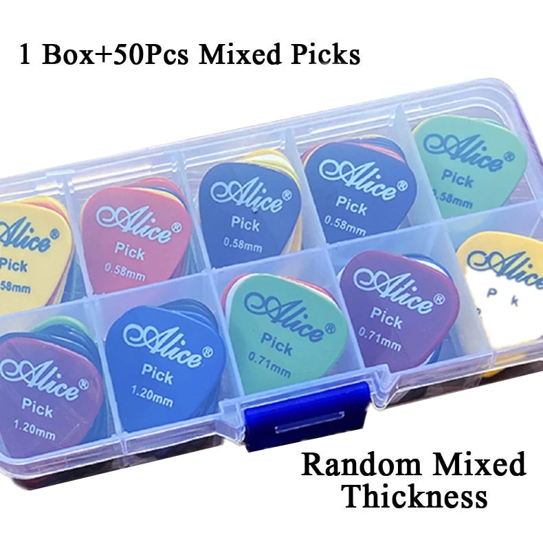 Multicolor Guitar Picks 24/50/100 Pieces