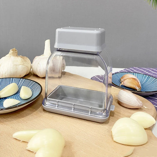 Stainless Steel Garlic Press & Mincer