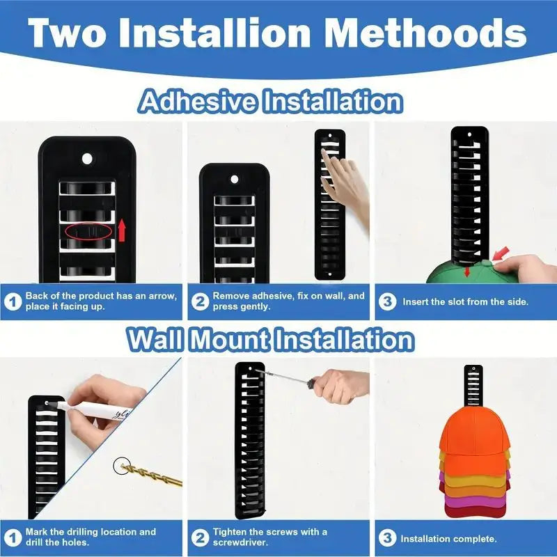 Wall Mounted Cap Rack