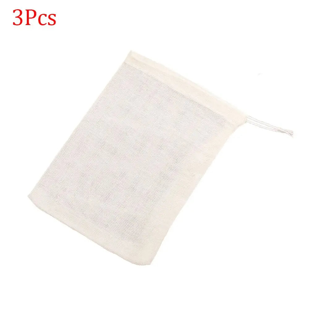 Reusable Cotton Food Filter Bag