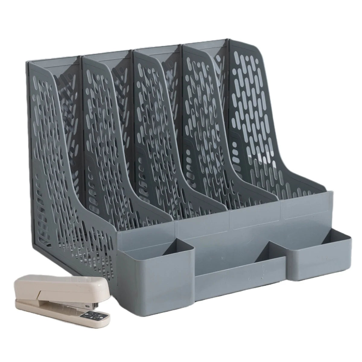 Desktop File Organizer with 4 Columns