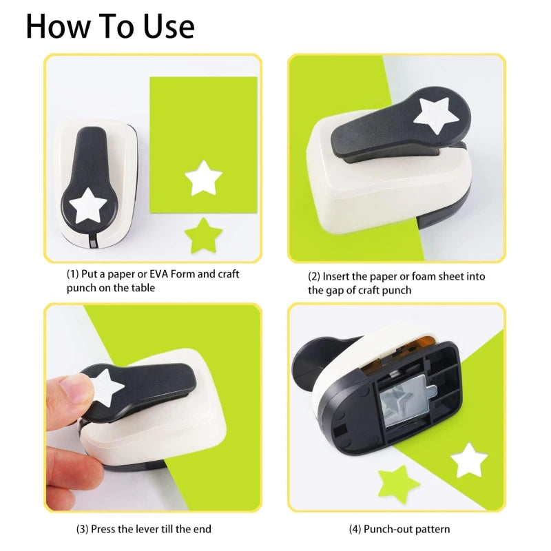 DIY Craft Star Hole Punch