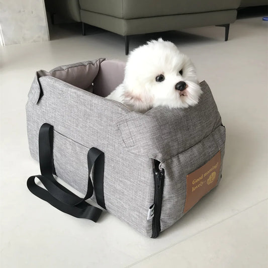 Travel Car Seat Carrier for Small Dogs & Cats
