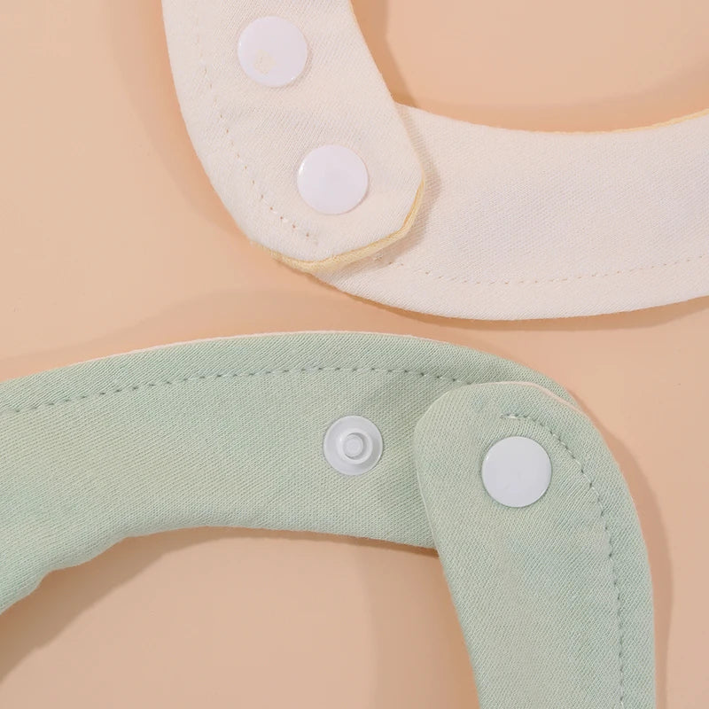 Waterproof Cotton Baby Bib Set