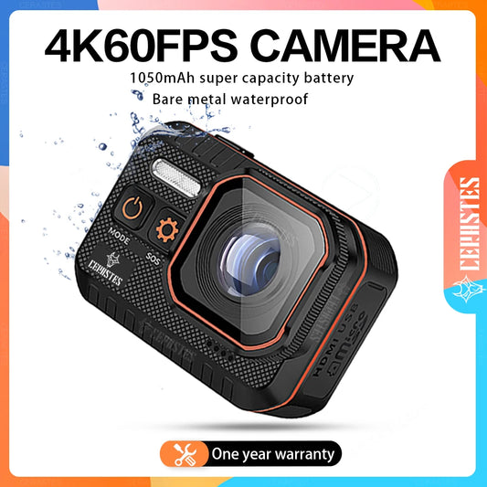 Cerastes Action Camera 4K60FPS With Remote Control