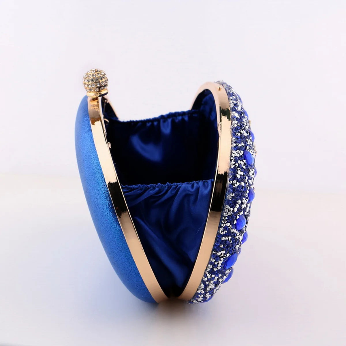 Flower Rhinestones Evening Bag