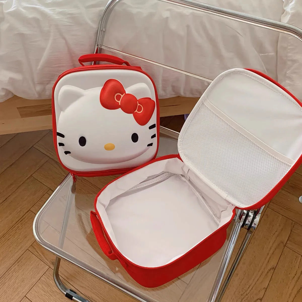 Japanese Kawaii 3D Hello Kitty Cosmetic Bag