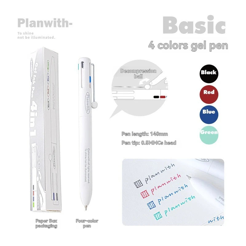 4-Color Gel Pen