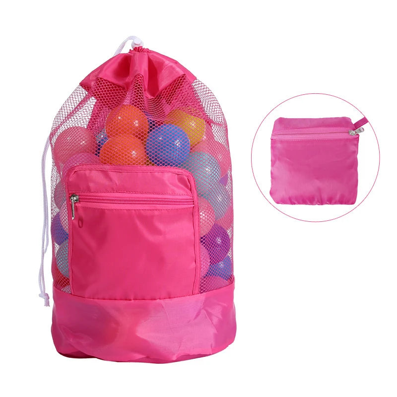 Kids Foldable Beach Mesh Bag