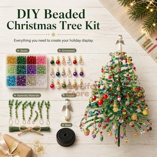 LED DIY Beaded Holiday Tree Kit