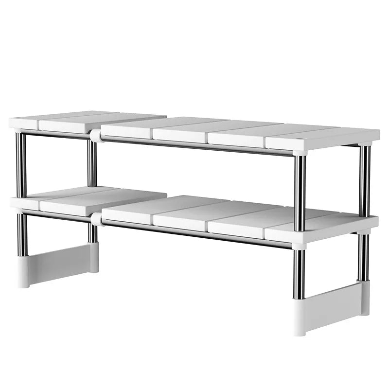 Adjustable Under Sink Storage Rack
