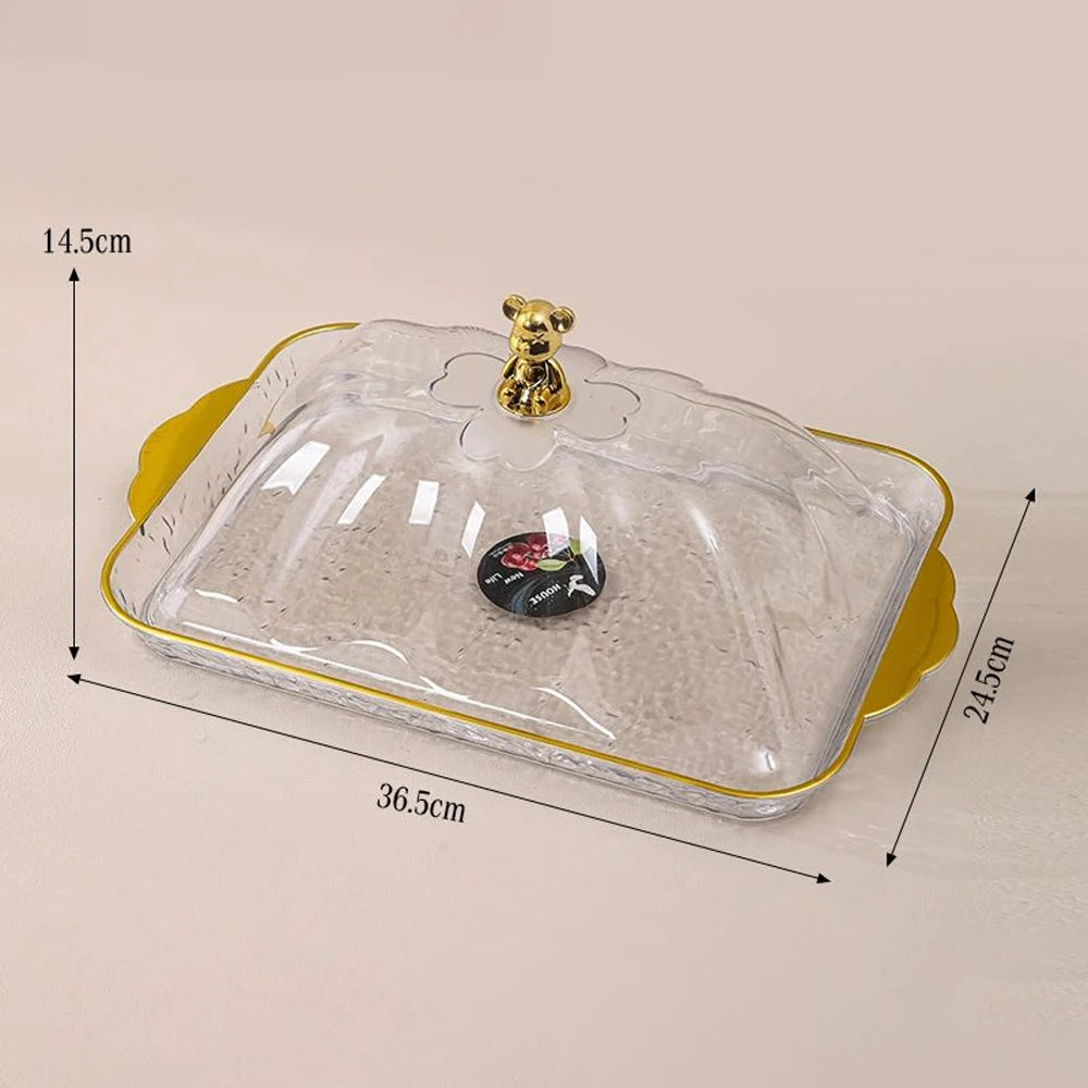 Dessert Fruit Tray with Lid