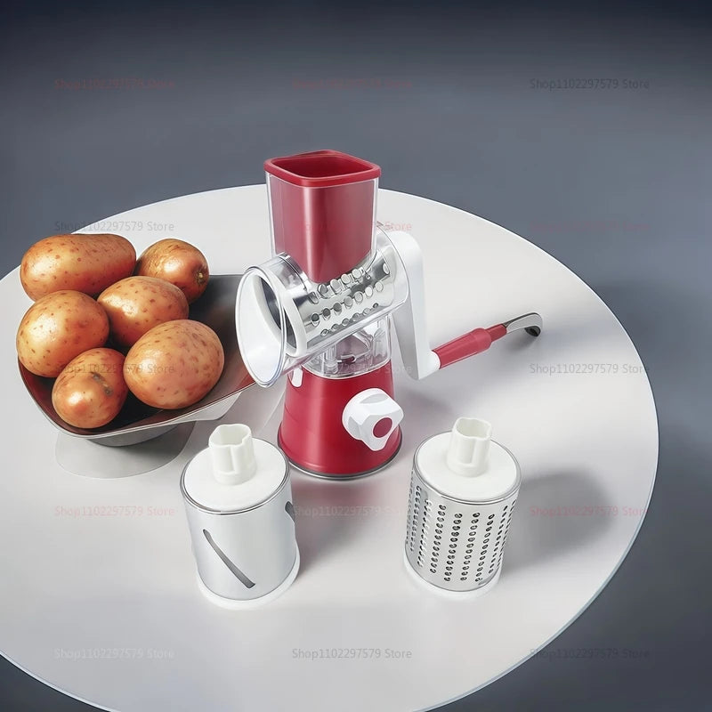 Multifunctional Vegetable Slicer and Cheese Shredder