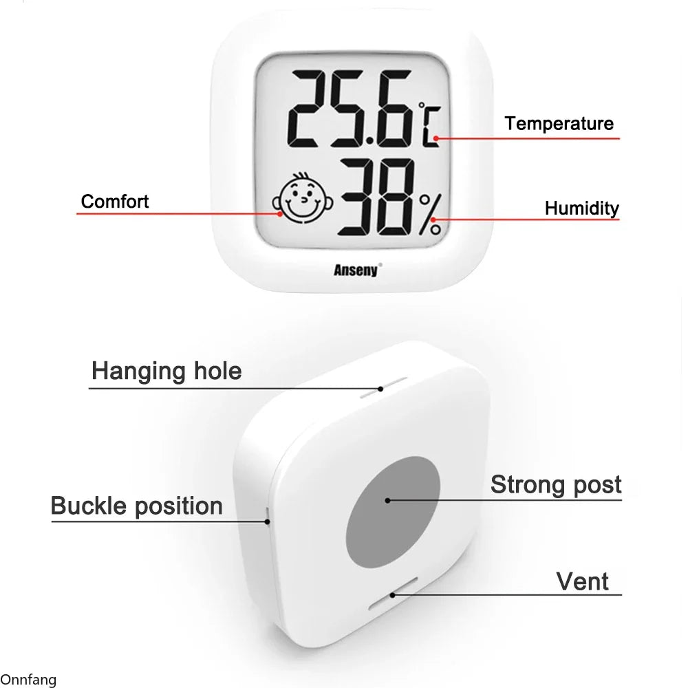 Mini LCD Digital Thermometer Hygrometer