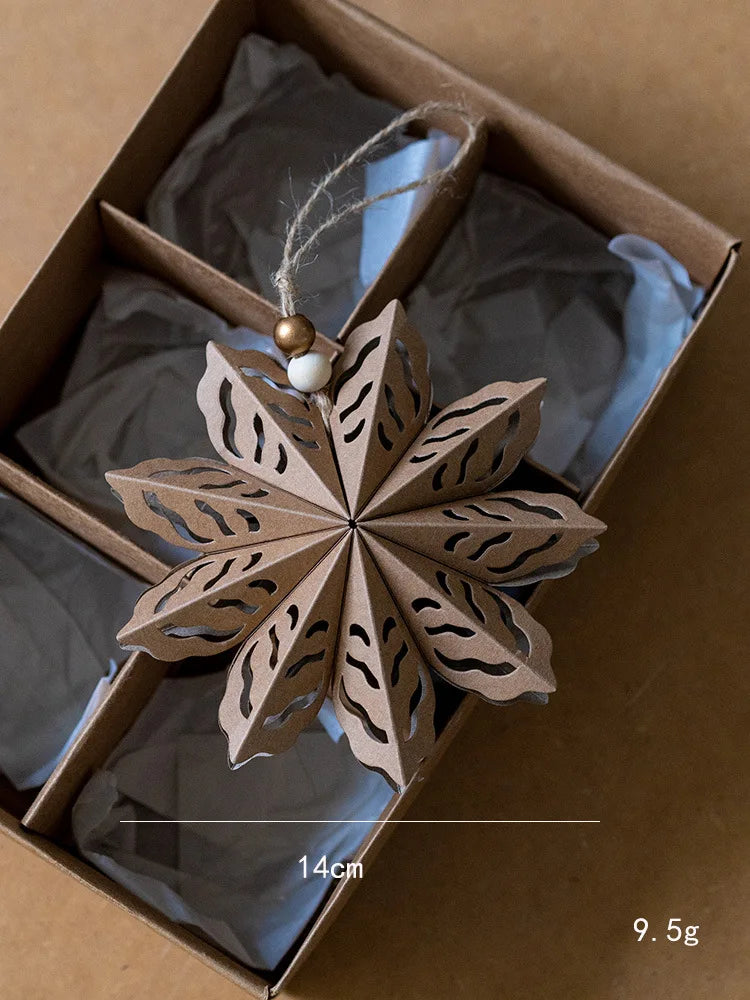 Honeycomb Paper Christmas Hanging Ornament